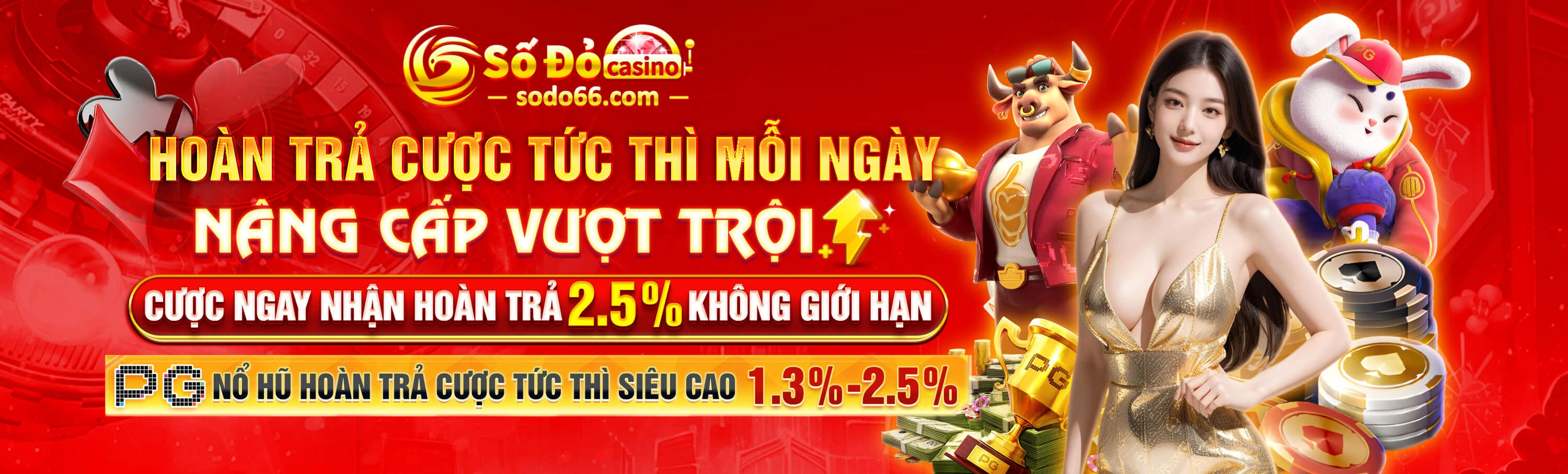 Banner giới thiệu nội dung giải trí Sodo66