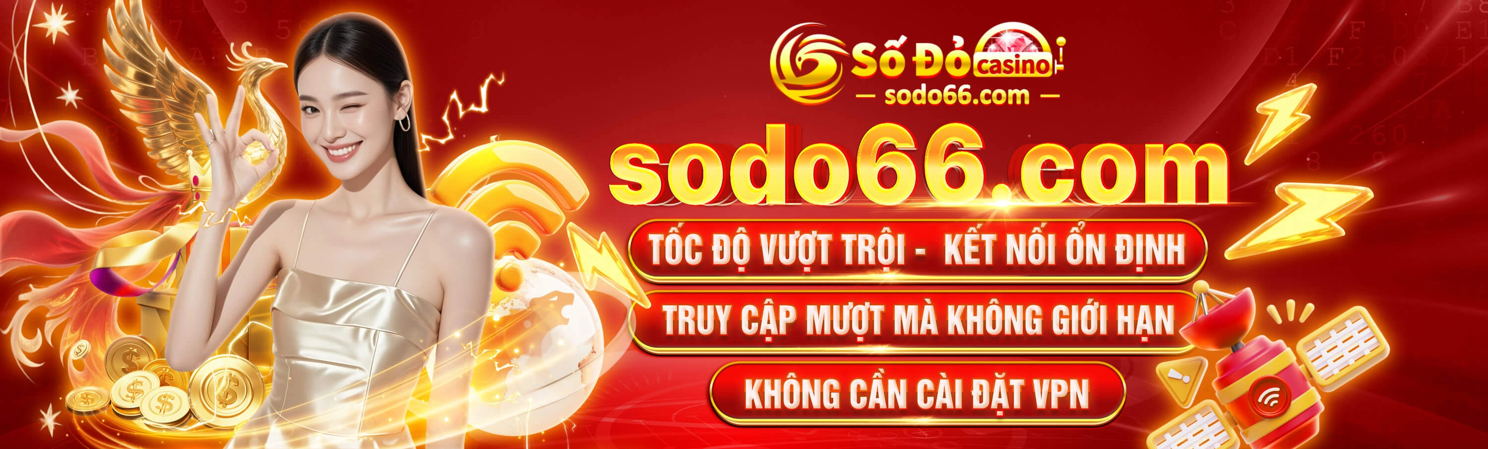 Banner chuyên mục và dịch vụ di động Sodo66